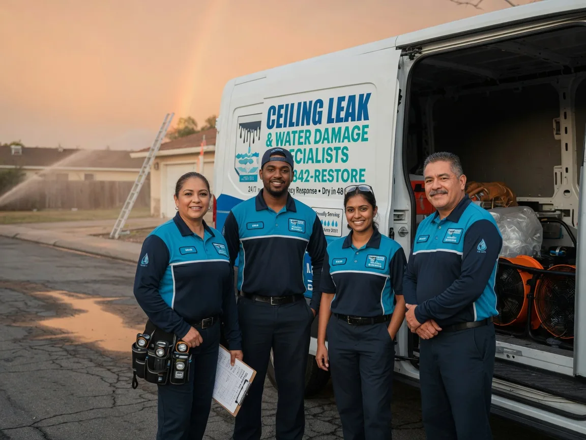 Ceiling Leak Cleanup company in San Dimas, CA