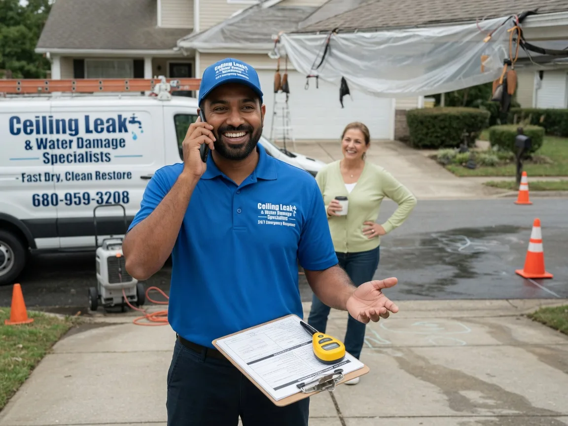 Ceiling Leak Cleanup San Dimas, CA FAQs